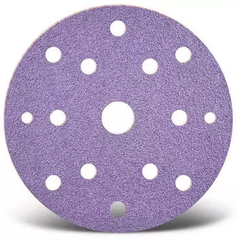 Menzer Purple HD Klett-Schleifscheiben &Oslash;150mm K400 15-Loch, 50 St&uuml;ck (230081400)