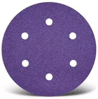 Menzer Titanium HD Klett-Schleifscheiben &Oslash;150mm K100 6-Loch, 50 St&uuml;ck (230211100)