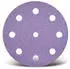 Menzer Purple HD Klett-Schleifscheiben 125mm 9-Loch Keramik-Mix 50 Stk. (230031120)