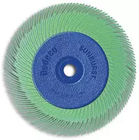 Radialb&uuml;rste Sunburst &Oslash;152xB149x25,4mm 80 Form DISC RA Alox/Korund TYROLIT