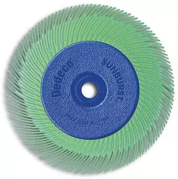 Tyrolit Sunburst Radialb&uuml;rste Disc RA Alox/Korund &Oslash;152x149mm Bohrung 25,4mm Korn 80 (34570126)