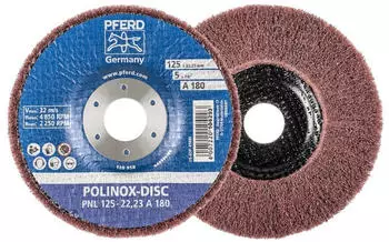 Pferd POLINOX Vlies-Schleifscheibe 125x22,23mm A180 (44692262)