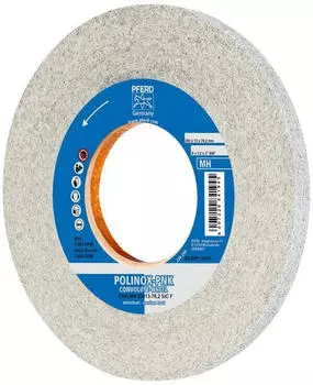 Pferd POLINOX Vlies-Schleifrad PNK-MH 200x13mm &Oslash;76,2mm SiC Fein (47802647)
