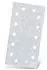 Menzer White Klett-Schleifblätter 230x115mm 14-Loch K80, 50 Stück (252061080)