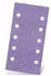 Menzer Purple HD Klett-Schleifblätter 230x115mm K40 10-Loch, 50 Stück (252271040)