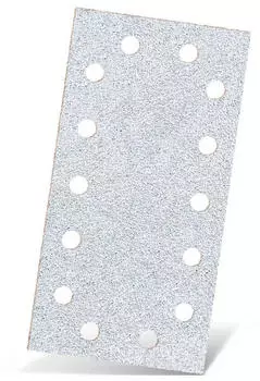 Menzer White Klett-Schleifb&ouml;gen Schwingschleifer 230x115mm 14-Loch K320 50 Stk. (252061320)