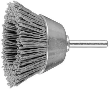 Pferd Topfb&uuml;rste ungezopft TBU &Oslash;50mm SiC-Filament Schaft-&Oslash;6mm (43298013)