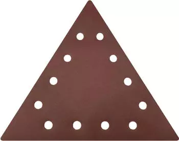 Berg Tectool Multiloch Klett-Schleifpapier Dreieck P120 290x290x290mm, 25 Stk. (17964)