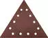 Berg Tectool Multiloch Klett-Schleifpapier Dreieck P120 290x290x290mm, 25 Stk. (17964)
