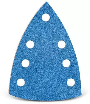 Menzer Dreieck Klett-Schleifbl&auml;tter Deltaschleifer 150x100mm 7-Loch K24 (261155024)