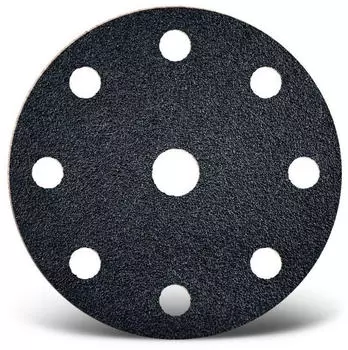 Menzer Black Klett-Schleifscheiben Exzenterschleifer 150mm 9-Loch Siliciumcarbid 50 Stk. (231085080)