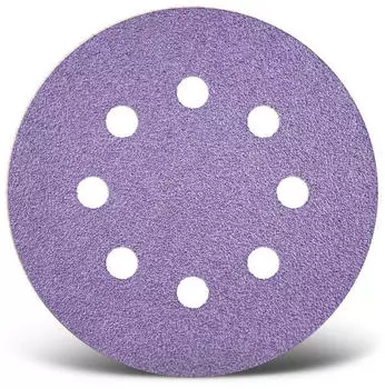Menzer Purple HD Klett-Schleifscheiben &Oslash;115mm K100 8-Loch, 50 St&uuml;ck (230011100)
