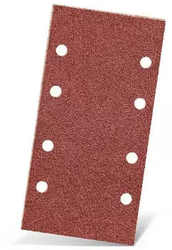 Menzer Klett-Schleifb&ouml;gen Schwingschleifer 186x93mm 8-Loch Normalkorund K240 50 Stk. (252091240)