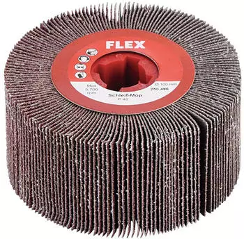 Flex-Tools Schleif-Mop SW-M P60 &Oslash;100x100mm (358835)