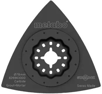 Metabo Dreieckschleifplatte Fugen/Spachtel HM 78mm Starlock (626963000)