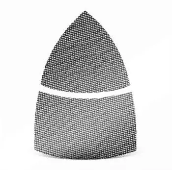 Menzer Klett-Schleifgitter f&uuml;r Deltaschleifer 93/62x102mm K120, Siliziumkarbid, 25 St&uuml;ck (261321120)