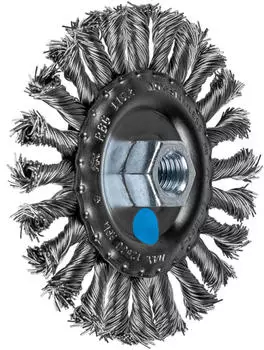 Pferd COMBITWIST Rundb&uuml;rste gezopft RBG 115x12mm M14 Edelstahl-Draht &Oslash; 0,50mm (43302135)