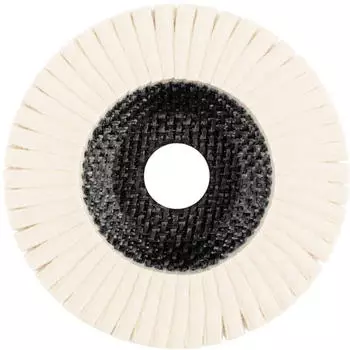 Pferd Filzf&auml;cherscheibe FFS hart &Oslash;115mm, Bohrung 22,23mm (44371115)