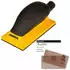 Mirka Handblock Grip 70x125mm 13-Loch Klett mit Absaugung, Gelb (8391400111)