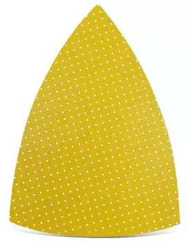 Menzer Ultrapad Klett-Schleifbl&auml;tter Deltaschleifer 150x100mm, Wei&szlig;es Edelkorund, 25 Stk. (261291180)