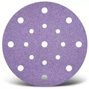 Menzer Purple HD Klett-Schleifscheiben &Oslash;150mm K320 17-Loch, 50 St&uuml;ck (230091320)