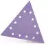 Menzer Purple HD Klett-Schleifscheiben 290x250mm 12-Loch Keramik-Mix K150 5 Stk. (262080150)