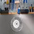 Pferd Rundbürste schmal ungezopft RBU Ø100x12x12mm SiC-Filament 80 (43502012)