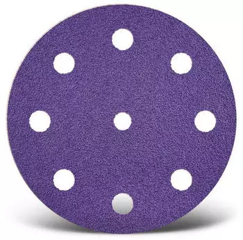 Menzer Titanium HD Klett-Schleifscheiben &Oslash;125mm 9-Loch K2000, 50 St&uuml;ck (230191920)