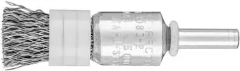Pferd Pinselb&uuml;rste PBUR 1316/6 mit St&uuml;tzring, Stahldraht &Oslash;0,35mm (43215001)