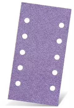 Menzer Purple HD Klett-Schleifb&ouml;gen 230x115mm 10-Loch Keramik-Mix 50 Stk. (252271100)