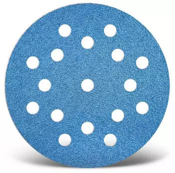 Menzer Blue Klett-Schleifscheiben &Oslash;125mm K60 17-Loch, 25 St&uuml;ck (231895060)