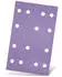 Menzer Purple HD Klett-Schleifbögen 133x80mm 14-Loch Keramik-Mix 50 Stk. (252251180)