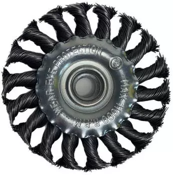 VaGo Scheibenb&uuml;rsten gezopft 100mm, 24er-Set (09-030x24_xv)