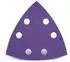 Menzer Klett-Schleifblätter Deltaschleifer 93mm K400 6-Loch, 50 Stk. (261411400)