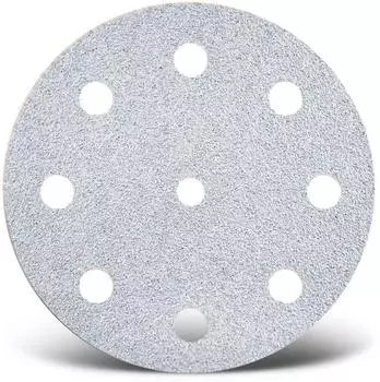 Menzer White Klett-Schleifscheiben &Oslash;125mm K40 9-Loch, 50 St&uuml;ck (231331040)