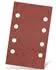 Menzer Red Klett-Schleifbögen Schwingschleifer 133x80mm 8-Loch Normalkorund 50 Stk. (252011060)