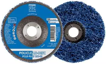 Pferd POLICLEAN-PLUS-Disc PCLD PLUS Reinigungsscheibe 100mm, 5 St&uuml;ck (44692711)