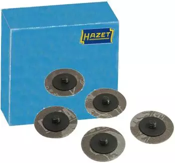 HAZET Schleifpads Satz ⌀50mm K&ouml;rnung 120, 5 St&uuml;ck (9033-11-S120)