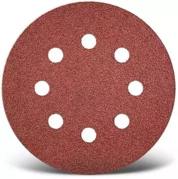 Menzer Klett-Schleifscheiben &Oslash; 115mm K80 8-Loch, 50 Stk. (231481080)