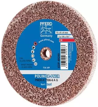 Pferd POLINOX Schleifrad 75x6mm, Korund (44691021)