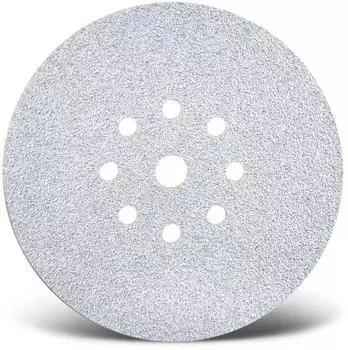 Menzer White Klett-Schleifscheiben &Oslash; 225mm 9-Loch K120 Normalkorund, 25 Stk. (231281120)
