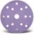 Menzer Purple HD Klett-Schleifscheiben 150mm 15-Loch Keramik-Mix, 50 Stk. (230081120)