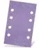 Menzer Purple HD Klett-Schleifbögen 133x80mm 8-Loch Keramik-Mix, 50 Stk. (252221320)