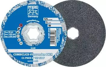 Pferd CC-PNER COMBICLICK Vliesronde 125mm, weich, SIC fein (44498027)