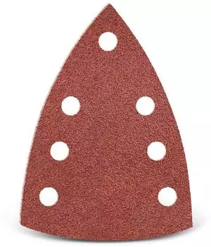 Menzer Klett-Schleifbl&auml;tter Deltaschleifer 150x100mm K40 7-Loch, 50 Stk. (261041040)