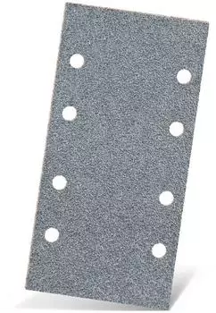Menzer Platinum Klett-Schleifb&ouml;gen 186x93mm 8-Loch Halbedelkorund, 50 Stk. (252105060)