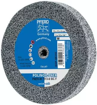 Pferd Schleifrad PNER-W 7513-6 SiC F, 75mm, 5 St. (44691647)