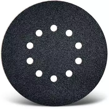 Menzer Klett-Schleifscheiben Ø 225mm 10-Loch Siliciumcarbid K16, 10 Stk. (231251016)