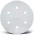 Menzer White Klett-Schleifscheibe 225mm 6-Loch K320, Normalkorund, 25 Stk. (231271320)