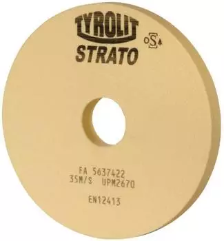 Tyrolit Strato Pr&auml;zisions-Flachschleifscheibe, keramisch, 400x40x127mm (665295)